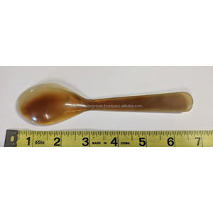 ชุดช้อนชาเขาวัวสี่ชิ้นทำด้วยมือชุดช้อนส้อมเขาควายแบบพรีเมี่ยมสำหรับใช้ในโต๊ะ - Product Image 3