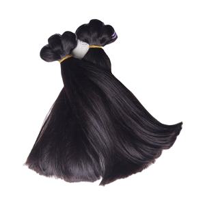 Paquete de cabello wefft de muestra gratis, máquina de cabello humano vietnamita súper doble dibujado de la mejor calidad, Color ceniza - Product Image 3