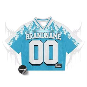 Camiseta Deportiva Personalizada de Fútbol Americano con Nombre y Número Bordados para Hombre, Uniforme de Entrenamiento, Camisetas de Fútbol - Product Image 1