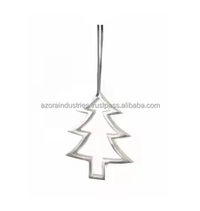 ของตกแต่งต้นคริสต์มาสโลหะแบบแขวนโครงสร้างสไตล์โมเดิร์น - Product Image 1