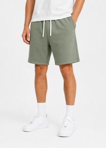 <b>Men</b> Casual Drawstring <b>Shorts</b> Cotton Jogger <b>Shorts</b> Comfortable Summer <b>Shorts</b> Elastic Waist <b>Lounge</b> <b>Shorts</b> Soft Breathable Fabric - Product Image 1