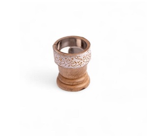 Quemador de Incienso de Madera Especial para Ramadán y Eid, Madhkan Árabe, Bakhoor Mubkhara con Aroma a Rosas, Uso Religioso, para Todas las Estaciones - Product Image 3