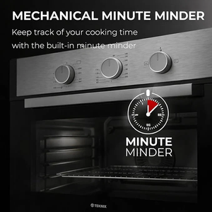 Horno de Gas Empotrado T-e-k-n-i-x BITK263GSX de 63L, Acero Inoxidable - Product Image 3