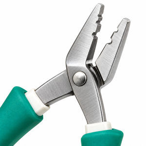 คีมจีบยางรัดสายไฟสีเขียว สแตนเลส 160 มม. เครื่องมือทำเครื่องประดับ - Product Image 3