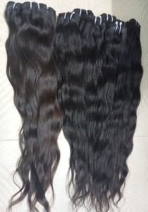 ผมต่อแบบเส้นเดียว เกรด 12A 10A ของแท้ 100% จากบราซิลและอินเดีย ยี่ห้อ Huixin รุ่น 613 แบบลอนบอดี้เวฟ ขายส่ง - Product Image 3