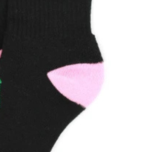 Black Pink Green Crew <b>Socks</b> Women Striped Athletic Fashion <b>Socks</b> Soft Comfortable Casual Sports <b>Hosiery</b> Collegiate Styl - Product Image 2