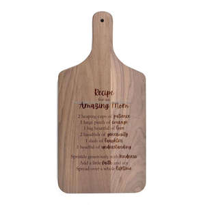 Durable Wooden Metal Chopping <b>Board</b> Custom Title Print Fashion Charcuterie Platter Wall <b>Mounted</b> Cutting <b>Board</b> for Kitchenware - Product Image 5