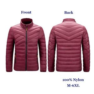 Chaqueta Bomber de Color Sólido Vithas Industry para Hombre, Talla Grande, Cierre de Cremallera Impermeable, Exterior de Cuero Genuino, Lona de Algodón con Letras - Product Image 4
