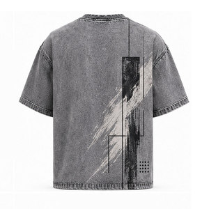 Nouvelle Arrivée Chemise en Jean Graphique pour Homme – Impression Artistique Premium, Vêtement Décontracté Urbain Tendance, Chemise en Jean à Design Personnalisé - Product Image 2