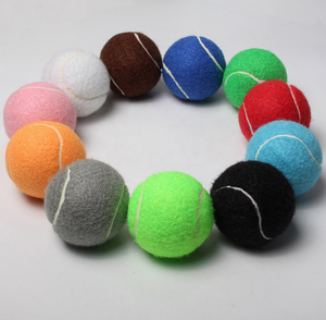 Balle de tennis blanche pour l'entraînement et la promotion, balle de tennis professionnelle pour tournoi adulte - Product Image 5