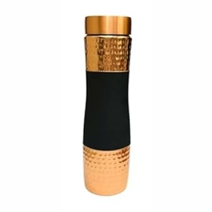 Porte-bouteille d'eau en cuir PU de luxe, sac de transport réglable pour gobelet, étui vintage pour bouteille de boisson avec bandoulière - Product Image 2