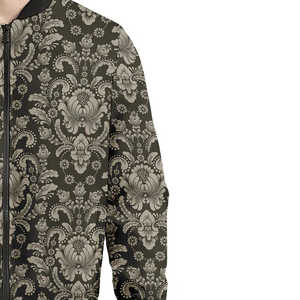 OEM Custom Full Print Sublimation Winter Warm <b>Men's</b> Puffer <b>Jacket</b> Reversible Double-Sided Thickened Bomber <b>Jacket</b> for <b>Men</b> - Product Image 5