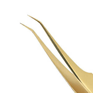 Pince à épiler pour extensions de cils en acier durable, personnalisable avec logo et couleur, nouveau design, best-seller - Product Image 4