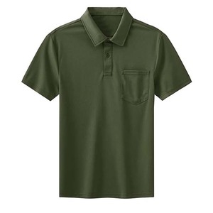 Camisas Polo Personalizadas de Última Moda, Casuales, Lisas, de Manga Corta para Hombre, 100% Algodón, con Bolsillo - Product Image 6