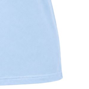 เสื้อโปโลปักลายตราสัญลักษณ์แจ็คแอนด์จิล สีฟ้าอ่อน แขนสั้น คอปก ติดกระดุม น้ำหนักเบา เหมาะสำหรับชุดทีมกีฬา - Product Image 6