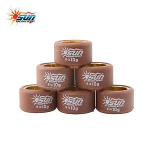 SUN Racing Nuevos Rodillos CVT de 10G 20x12mm para Scooter Yamaha MIO125/MIO I125/N-MAX155/AEROX155 - Product Image 1