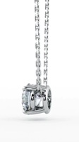 2,0 Karat Brillantschliff Labor-Diamant-Anhänger 14K Weißgold IGI-Zertifiziert Klassische Krappenfassung Hochzeits-Damenschmuck Geschenk
