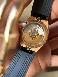 Reloj de Hombre Mecánico Automático de 41 mm, de Alta Gama, con Esfera Azul, Correa de Goma, para Negocios, Viajes y Uso Diario - Product Image 5
