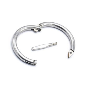 High Quality Custom Logo Stainless Steel Bull Nose <b>Ring</b> Reusable <b>Large</b> Animal Veterinary Surgical Instrument Durable Rust - Product Image 1