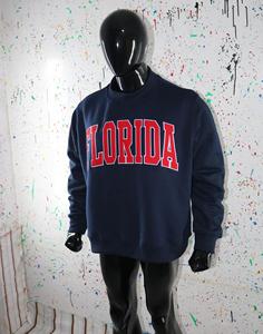 Sweat-shirt à capuche sur mesure en coton 100% de la marque Florida Navy Blue Finer Threads, idéal pour l'hiver - Product Image 3