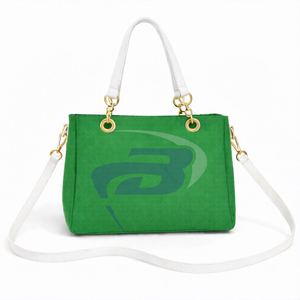 Sac à main en toile pour femme Iota Phi Lambda IPL Sorority avec fermeture éclair, lettres grecques, logo personnalisé, compartiment pour ordinateur portable, pour usage quotidien - Product Image 2