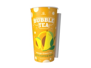 ชานมไข่มุกผลไม้พร้อมดื่ม รสชาเขียวมะม่วง พร้อมไข่มุกแตกในปาก - Product Image 3