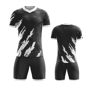 Custom Sportswear Soccer Uniform Neon Green Gradient Football Kit for Teams - Product Image 1