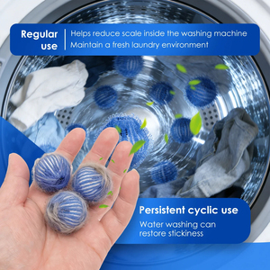 Boules <span class=keywords><strong>de</strong></span> <span class=keywords><strong>lavage</strong></span> réutilisables en nylon pour machine à laver, <span class=keywords><strong>anti</strong></span>-emmêlement, pour la capture des poils <span class=keywords><strong>de</strong></span> chiens et <span class=keywords><strong>de</strong></span> chats, et des peluches - Product Image 5