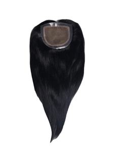 Topper de onda del cuerpo de las mujeres Miraje con pelo indio Remy Base de seda tupé sistemas de cabello para damas BD Hair Topper - Product Image 5