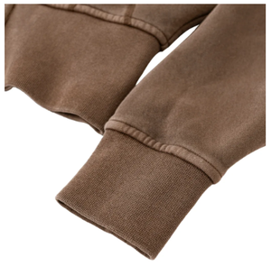 Sweat à capuche unisexe vintage en molleton 100 % coton, couleur unie, doux, à manches longues, tendance et de haute qualité 2026 - Product Image 5
