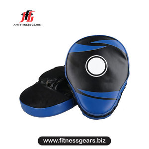 <b>Focus</b> <b>Pad</b> Training Punching Mitts Blue PU Velcro Closure Breathable Martial Arts Sparring Gear - Product Image 1