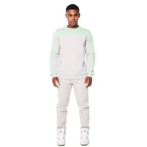 Factory Terry Custom Hooded Regular Fit Breathable Autumn Fleece Sweatshirt Men 100% Polyester Drop Shoulder Embroidered - Product Image 4