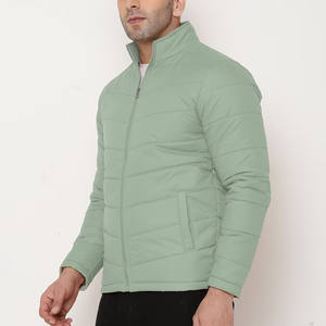 เสื้อแจ็คเก็ตบุผ้าสำหรับผู้ชาย แขนยาว น้ำหนักเบา คอตั้งสูง ระบายอากาศได้ดี อุ่นสบาย พร้อมฉนวนกันความร้อน - Product Image 4