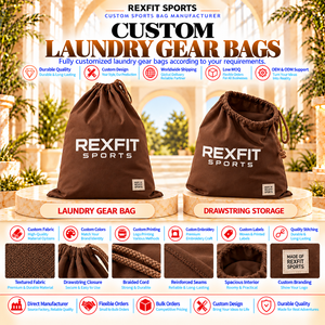 Bolsa de Almacenamiento para Ropa Deportiva con Cordón, Bolsa de Tela Personalizada para Ropa Mojada, Entrenamiento y Organización Diaria - Product Image 4
