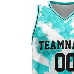 Maillot de sport durable, maillot de basket-ball en tissu mesh, design sans manches, tenue de performance pour l'entraînement et les matchs, tenue d'équipe personnalisée - Product Image 4