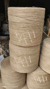 Bobine de fil de jute 100 % naturel, écologique, durable, biodégradable, de haute qualité, 14 LBS/1PLY, pour emballage de tringles et tricotage/tissage manuel - Product Image 6