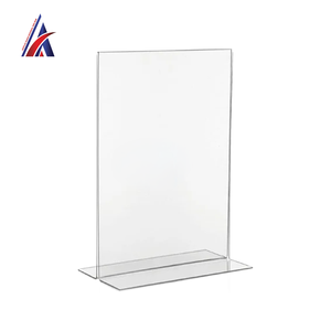 Support de menu vertical double face A3 en acrylique, pliable, pour affichage de signalétique, le plus vendu en Malaisie, fabricant B2B - Product Image 2