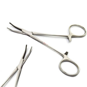 Mosquito Forceps Curved 4.92 Inch Stainless Steel German High Quality Reusable Surgical Dental Medic Instruments - Product Image 1