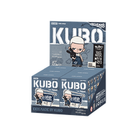 POPMART KUBO JEANS SERIES Badge Blind Box Figurine et jouet en vinyle original à collectionner pour les fans d'anime et de dessins animés