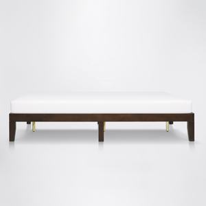 Venta al por mayor, OEM/ODM, camas de madera maciza de acacia, muebles de dormitorio, estilo minimalista, cama de plataforma de tamaño Queen, hecho en Vietnam - Product Image 3