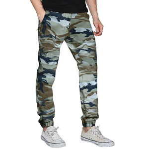 Pantalon camouflage 100 % coton pour homme – Qualité supérieure, prix de gros, logo personnalisé, effet délavé - Product Image 1