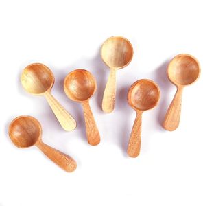 Cuchara de Té de Madera Hecha a Mano, Cuchara Rústica para Especias y Azúcar, Suministro Global de Exportación al por Mayor - Product Image 2