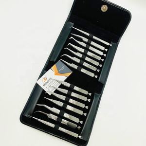 แหนบต่อขนตาปลอมสแตนเลสแบบมืออาชีพเครื่องมือปลายแหลมที่ผ่านการทดสอบด้วยมือพร้อมคุณสมบัติส่วนตัวแบบคลาสสิก - Product Image 6