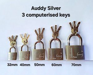 Cadenas Auddy à cylindre en laiton 3 DK 70mm - Product Image 1