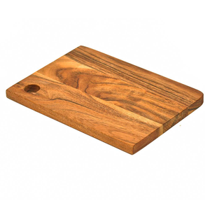 Planche à découper rectangulaire en bois pour la cuisine, surface antidérapante et antibactérienne, planche à découper pour fruits et légumes - Product Image 4