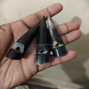 Silbato de Lujo de Cuerno de Búfalo Tallado, al Mejor Precio al por Mayor, Silbato de Cuerno de Búfalo Genuino Hecho a Mano con Estilo Animal Pulido - Product Image 4