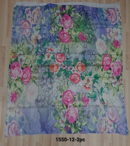 100% Fine Organic Digital Printed <b>Square</b> <b>Scarves</b> - Product Image 3