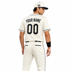 Maillot de baseball de qualité supérieure, fabriqué avec des matériaux durables, pour les clubs sportifs et les matchs de baseball organisés, offrant un confort actif et une liberté de mouvement. - Product Image 6