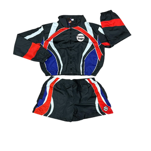 Ensemble décontracté 2 pièces pour homme : T-shirts et shorts – Nouveauté Survêtement décontracté pour homme – Ensemble short à manches courtes coupe-vent - Product Image 2