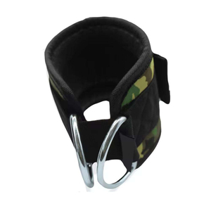 สายรัดข้อเท้านีโอพรีนปรับได้ พร้อมห่วงรัดสองวง ระบายอากาศได้ดี ทนทาน ป้องกันได้รอบด้าน เหมาะสำหรับการยกน้ำหนักและการใช้งานในโรงยิม - Product Image 3